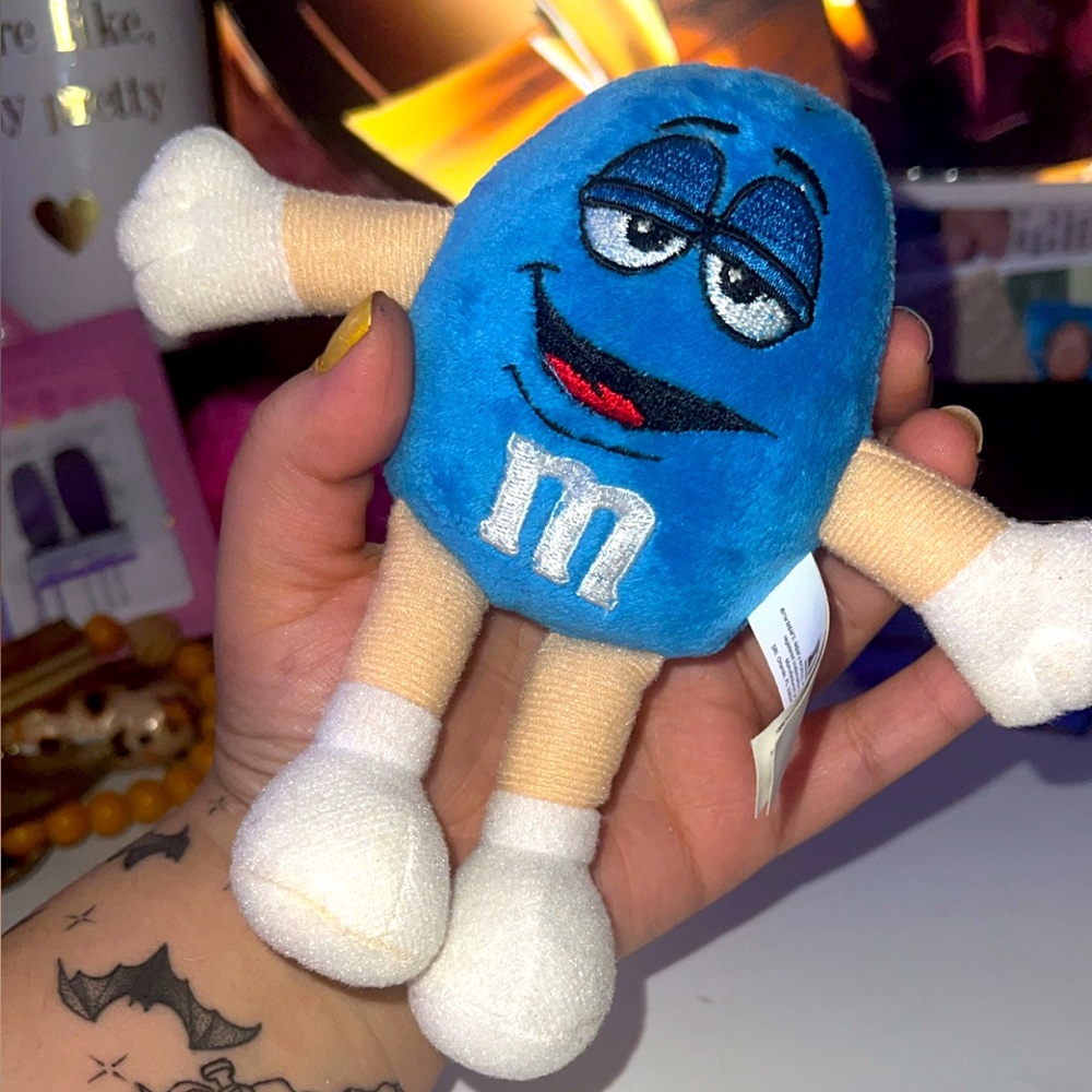 2011 Blue M&M's Plush Toy